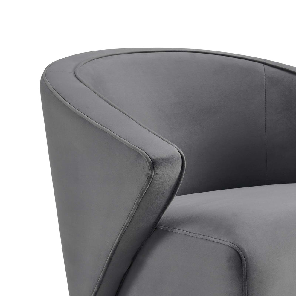 Odyssey Performance Velvet Armchair By Modway - EEI-5038 | Armchairs | Modishstore - 3