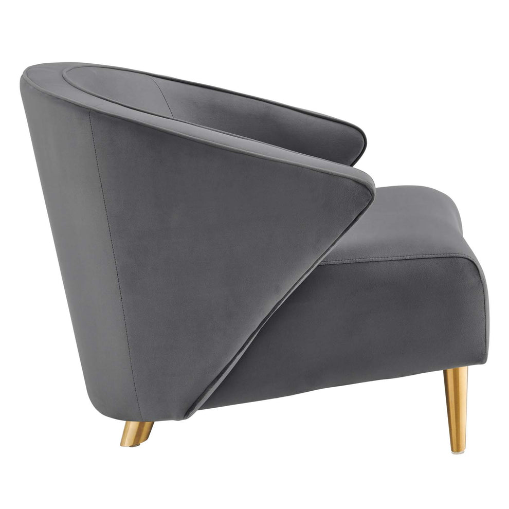 Odyssey Performance Velvet Armchair By Modway - EEI-5038 | Armchairs | Modishstore - 4