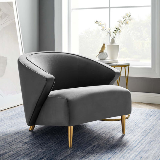 Odyssey Performance Velvet Armchair By Modway - EEI-5038 | Armchairs | Modishstore - 1