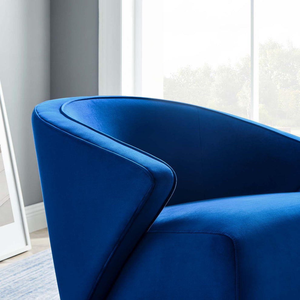 Odyssey Performance Velvet Armchair By Modway - EEI-5038 | Armchairs | Modishstore - 15