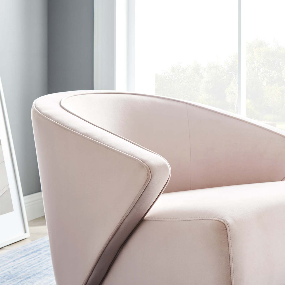 Odyssey Performance Velvet Armchair By Modway - EEI-5038 | Armchairs | Modishstore - 23