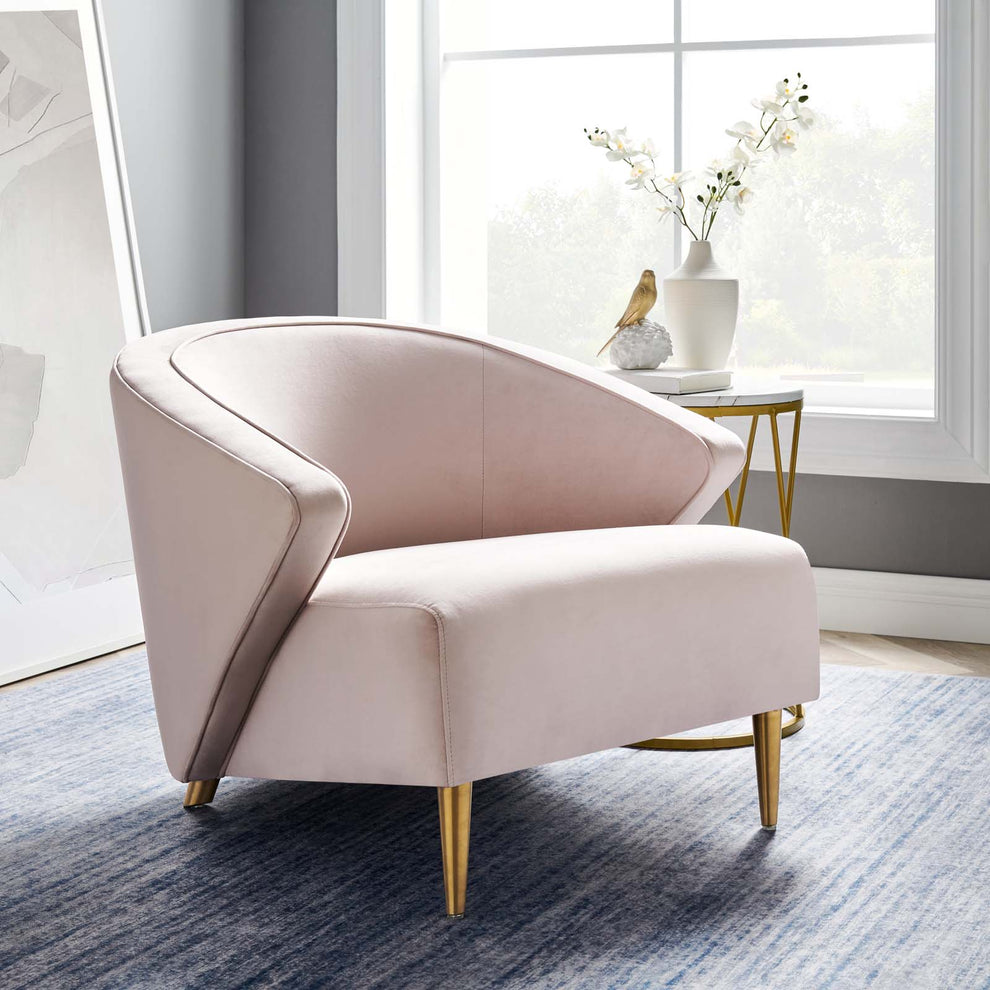 Odyssey Performance Velvet Armchair By Modway - EEI-5038 | Armchairs | Modishstore - 24