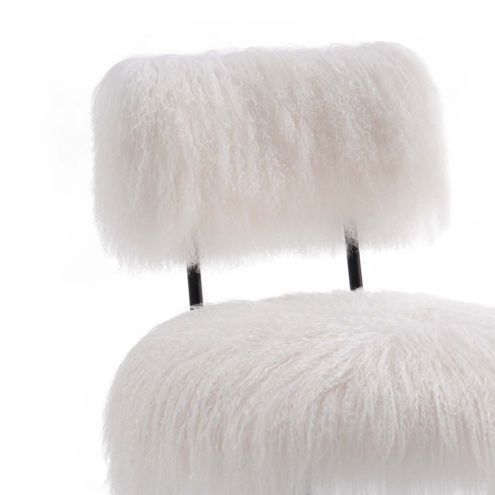 Skylar Sheepskin Chair By Modway - EEI-5039 | Armchairs | Modishstore - 5