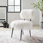 Skylar Sheepskin Chair By Modway - EEI-5039-WHI | Armchairs |  Modishstore