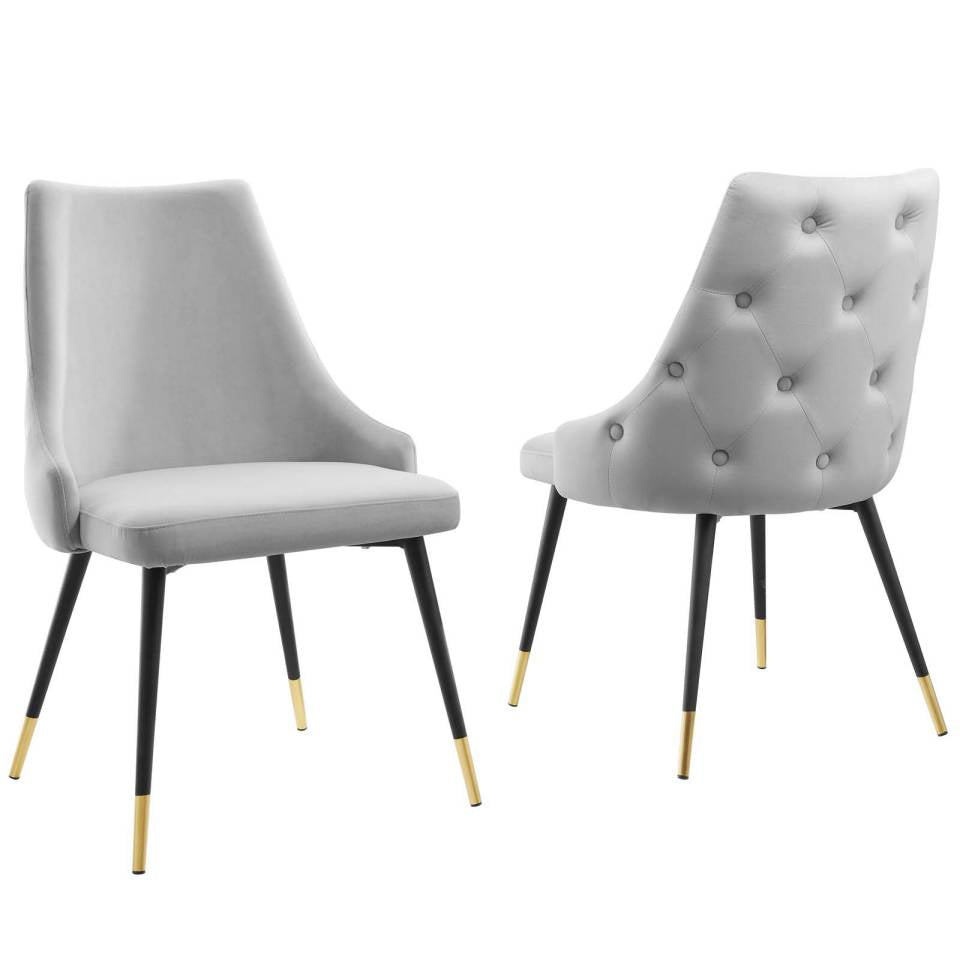 Modway Adorn Dining Side Chair Performance Velvet Set of 2 - EEI-5043 | Side Chairs | Modishstore - 10