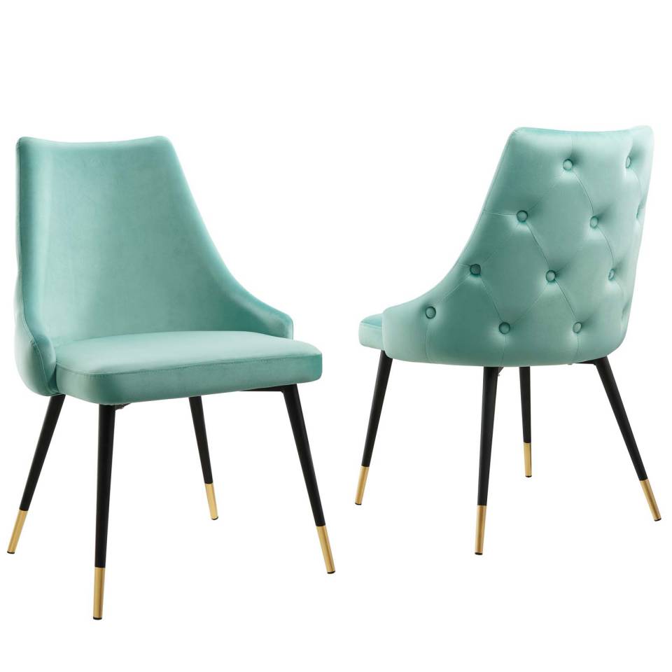 Modway Adorn Dining Side Chair Performance Velvet Set of 2 - EEI-5043 | Side Chairs | Modishstore - 13