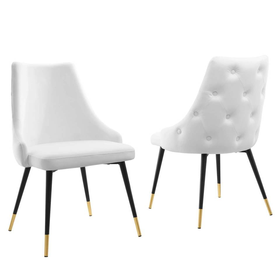 Modway Adorn Dining Side Chair Performance Velvet Set of 2 - EEI-5043 | Side Chairs | Modishstore - 16