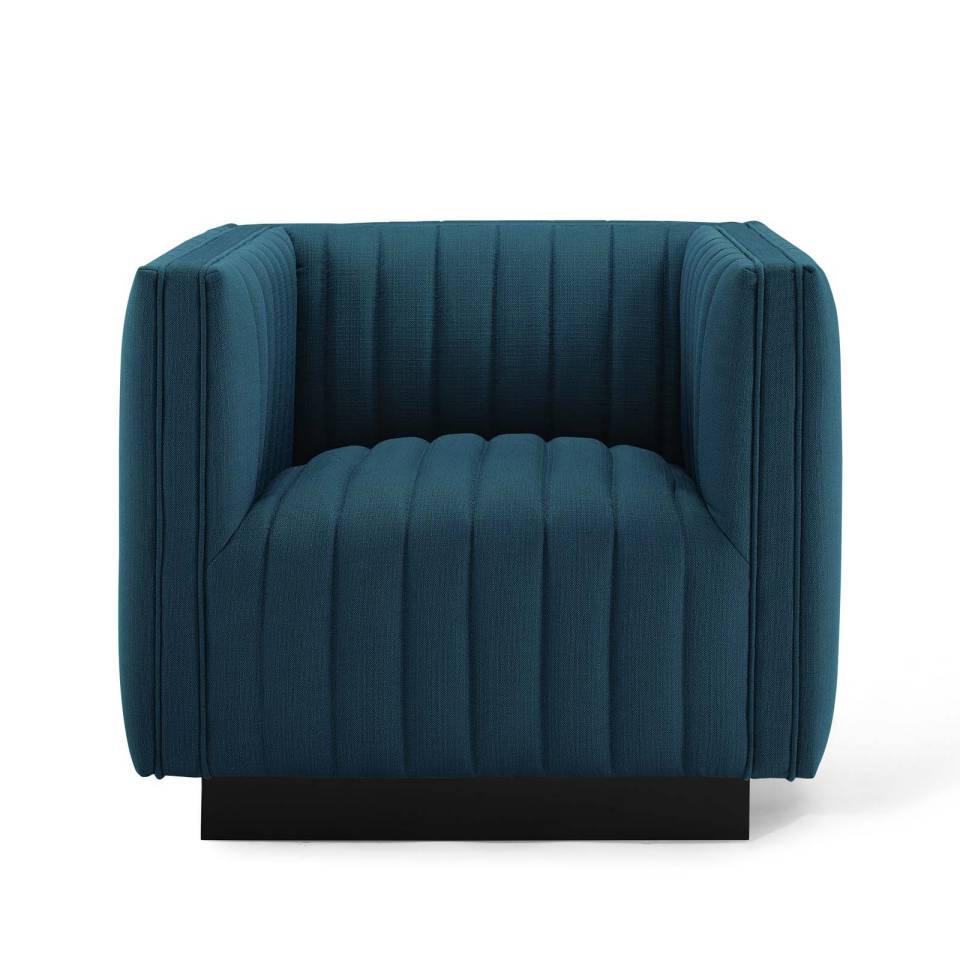 Modway Conjure Tufted Armchair Upholstered Fabric Set of 2 - EEI-5045 | Armchairs | Modishstore - 3