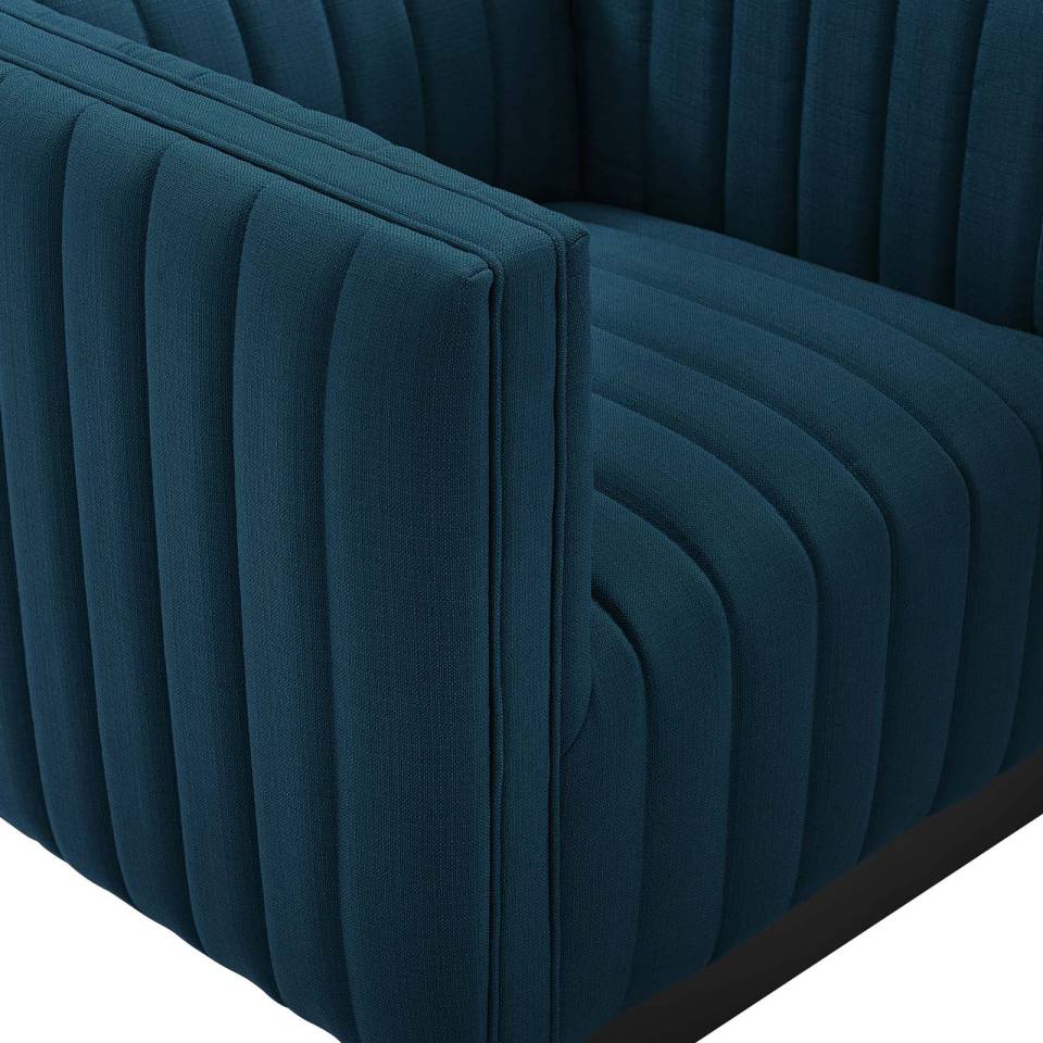 Modway Conjure Tufted Armchair Upholstered Fabric Set of 2 - EEI-5045 | Armchairs | Modishstore - 4