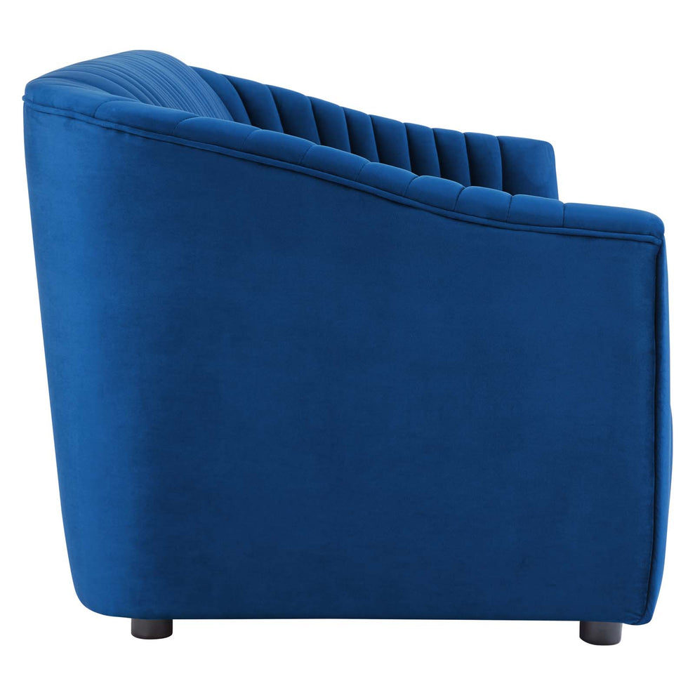 Announce Performance Velvet Channel Tufted Sofa By Modway - EEI-5053 | Sofas | Modishstore - 18