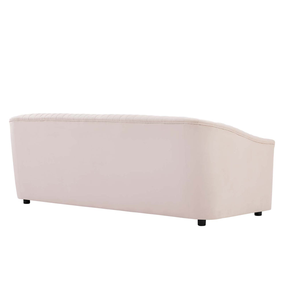Announce Performance Velvet Channel Tufted Sofa By Modway - EEI-5053 | Sofas | Modishstore - 27