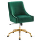 Discern Performance Velvet Office Chair By Modway - EEI-5079 | Office Chairs | Modishstore - 2