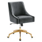 Discern Performance Velvet Office Chair By Modway - EEI-5079-GRN | Office Chairs |  Modishstore - 8