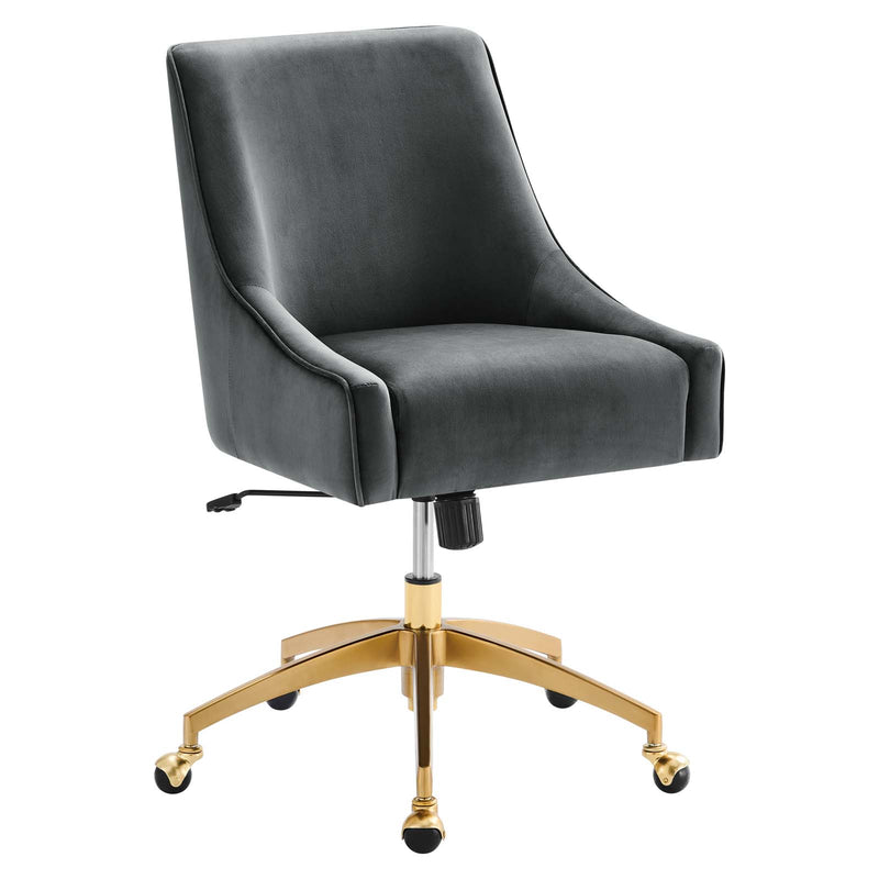 Discern Performance Velvet Office Chair By Modway - EEI-5079 | Office Chairs | Modishstore - 8