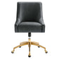Discern Performance Velvet Office Chair By Modway - EEI-5079-GRN | Office Chairs |  Modishstore - 11