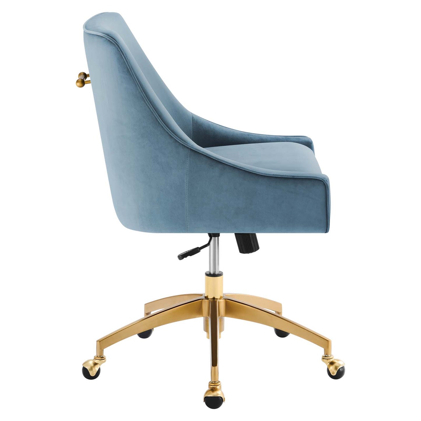Discern Performance Velvet Office Chair By Modway - EEI-5079-GRN | Office Chairs |  Modishstore - 16