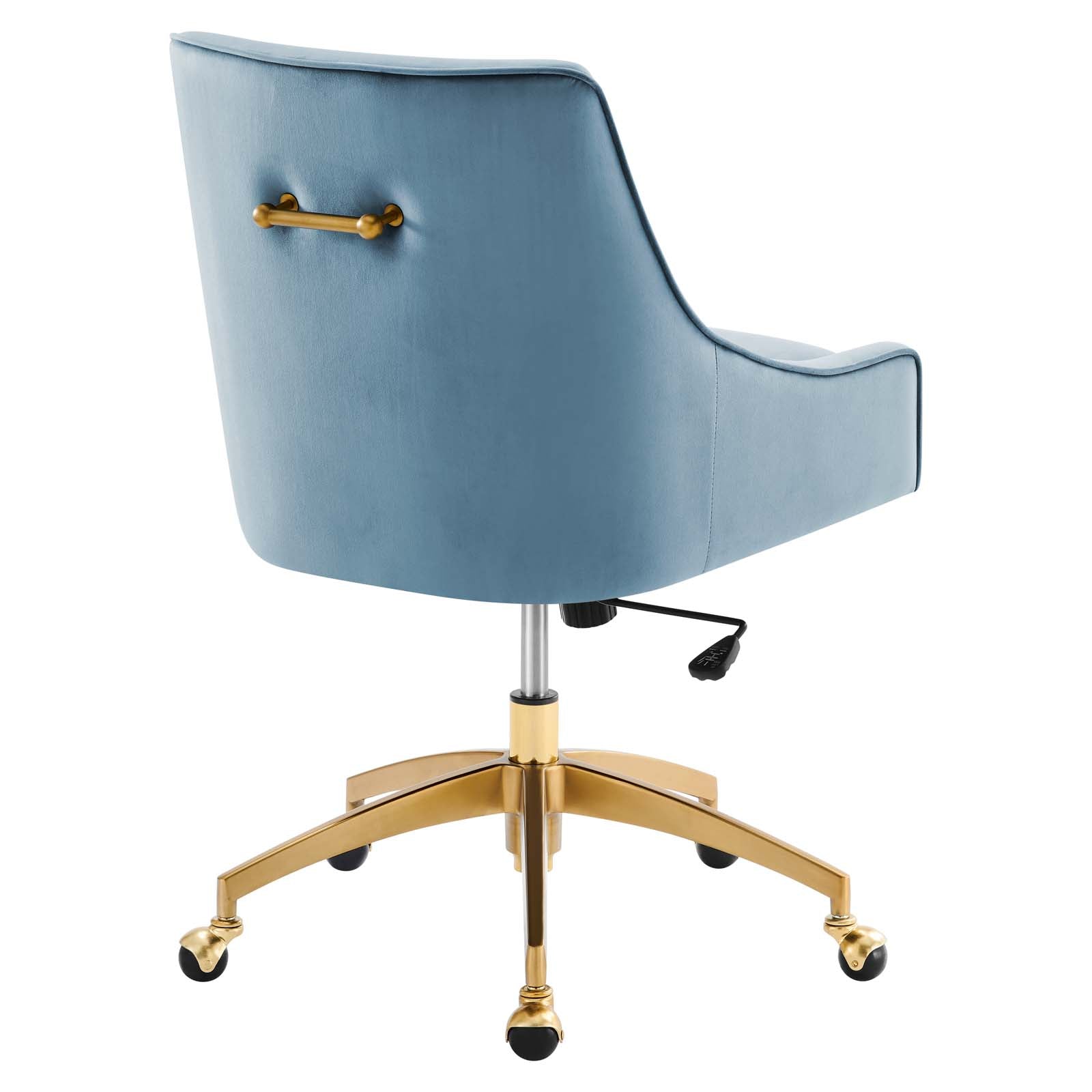 Discern Performance Velvet Office Chair By Modway - EEI-5079-GRN | Office Chairs |  Modishstore - 17