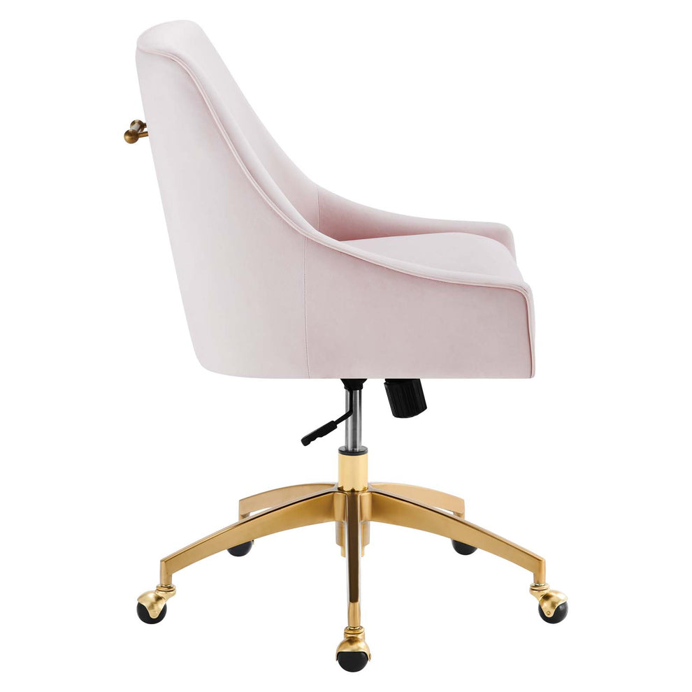 Discern Performance Velvet Office Chair By Modway - EEI-5079 | Office Chairs | Modishstore - 30