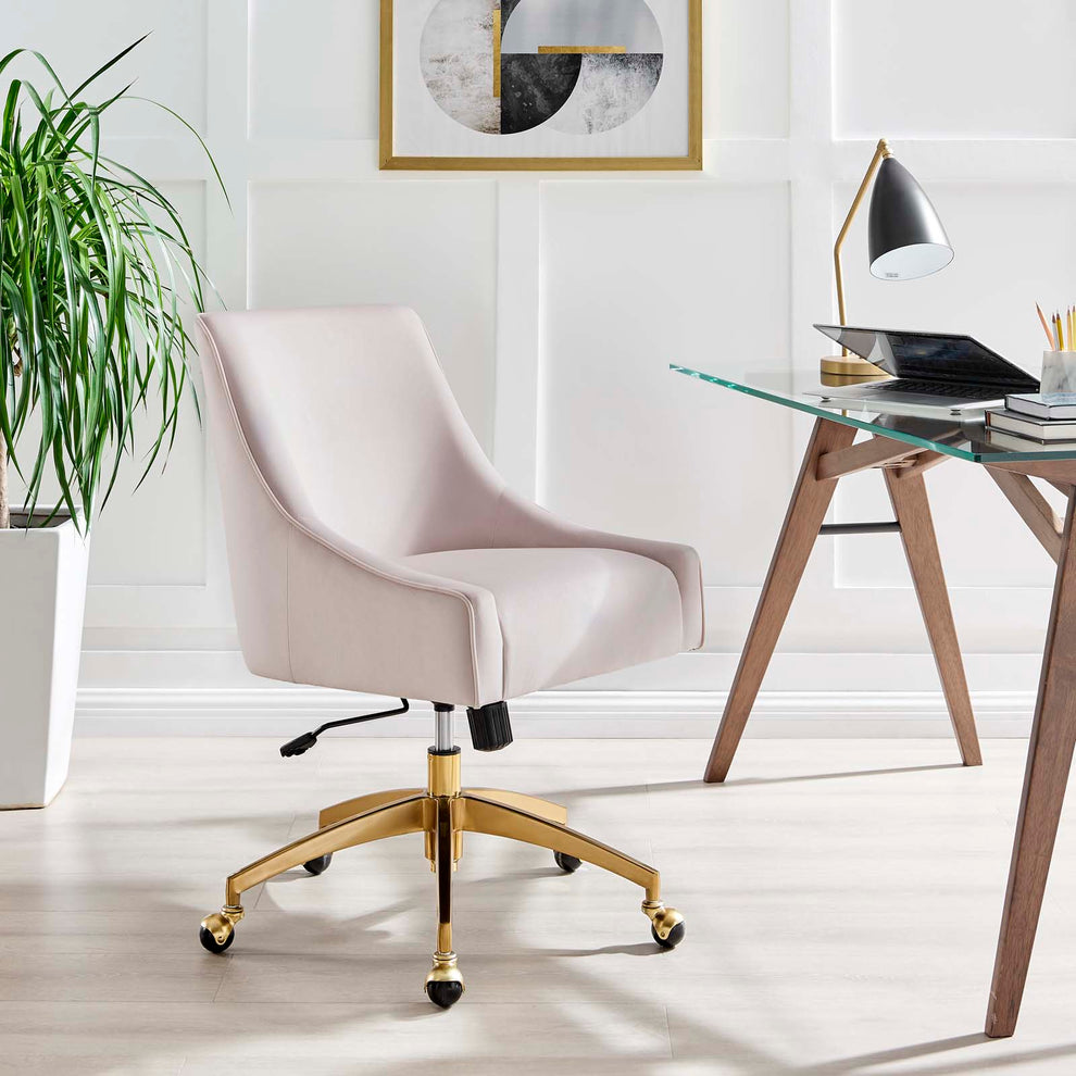 Discern Performance Velvet Office Chair By Modway - EEI-5079 | Office Chairs | Modishstore - 33