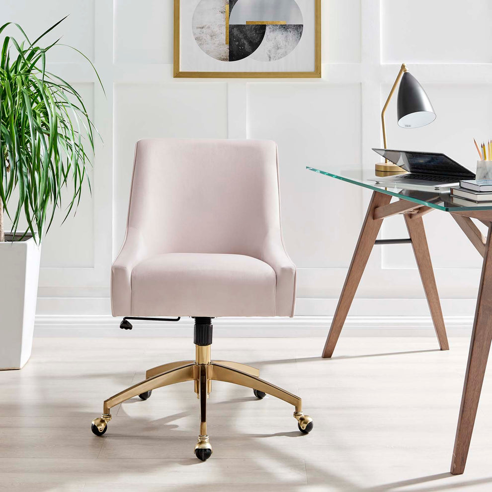 Discern Performance Velvet Office Chair By Modway - EEI-5079 | Office Chairs | Modishstore - 35