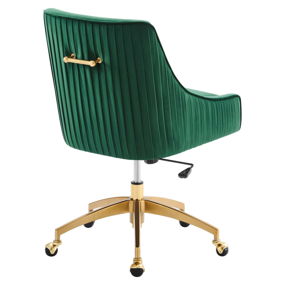 Discern Performance Velvet Office Chair By Modway - EEI-5080 | Dining Chairs | Modishstore - 4