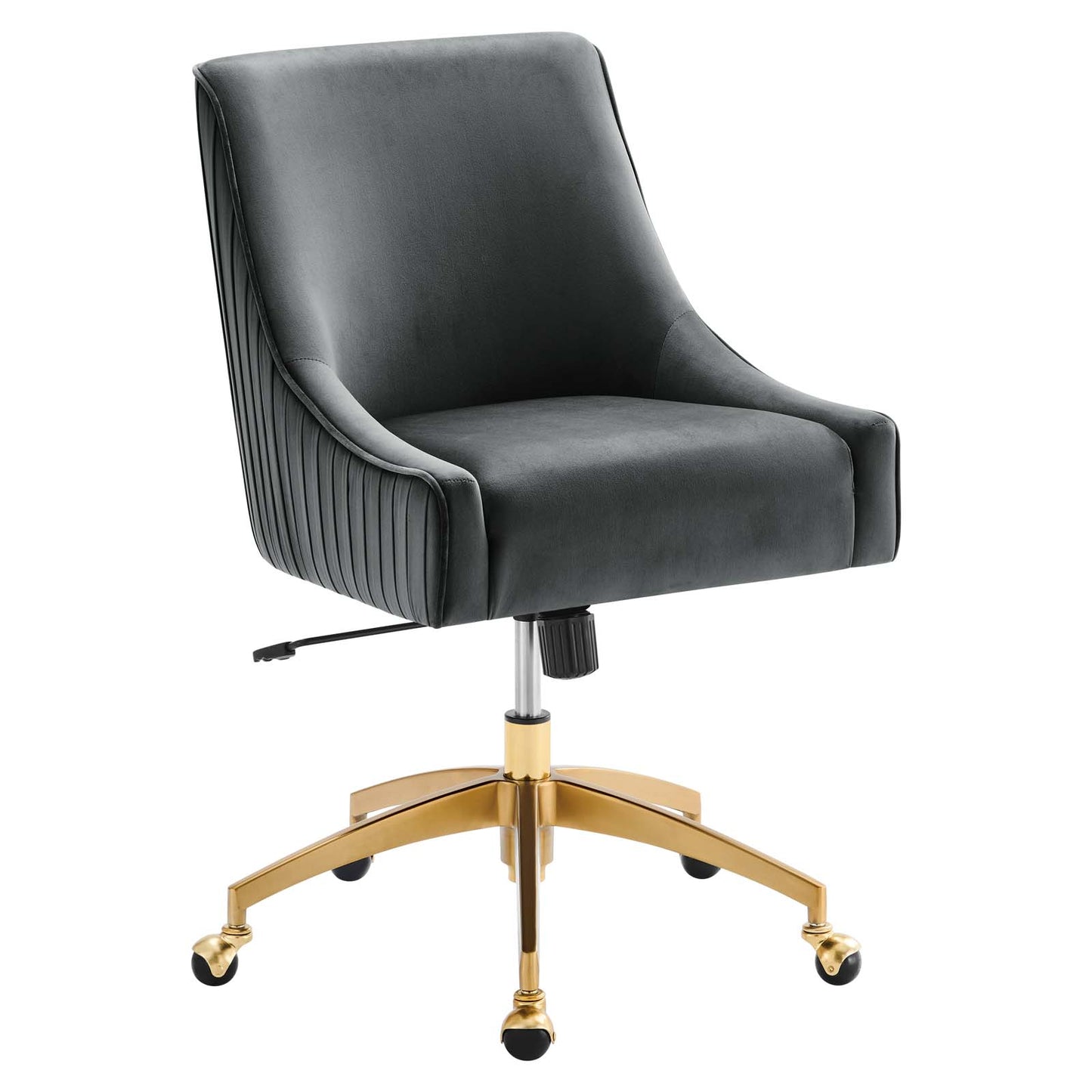 Discern Performance Velvet Office Chair By Modway - EEI-5080-GRN | Dining Chairs |  Modishstore - 8