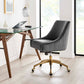Discern Performance Velvet Office Chair By Modway - EEI-5080-GRN | Dining Chairs |  Modishstore - 12