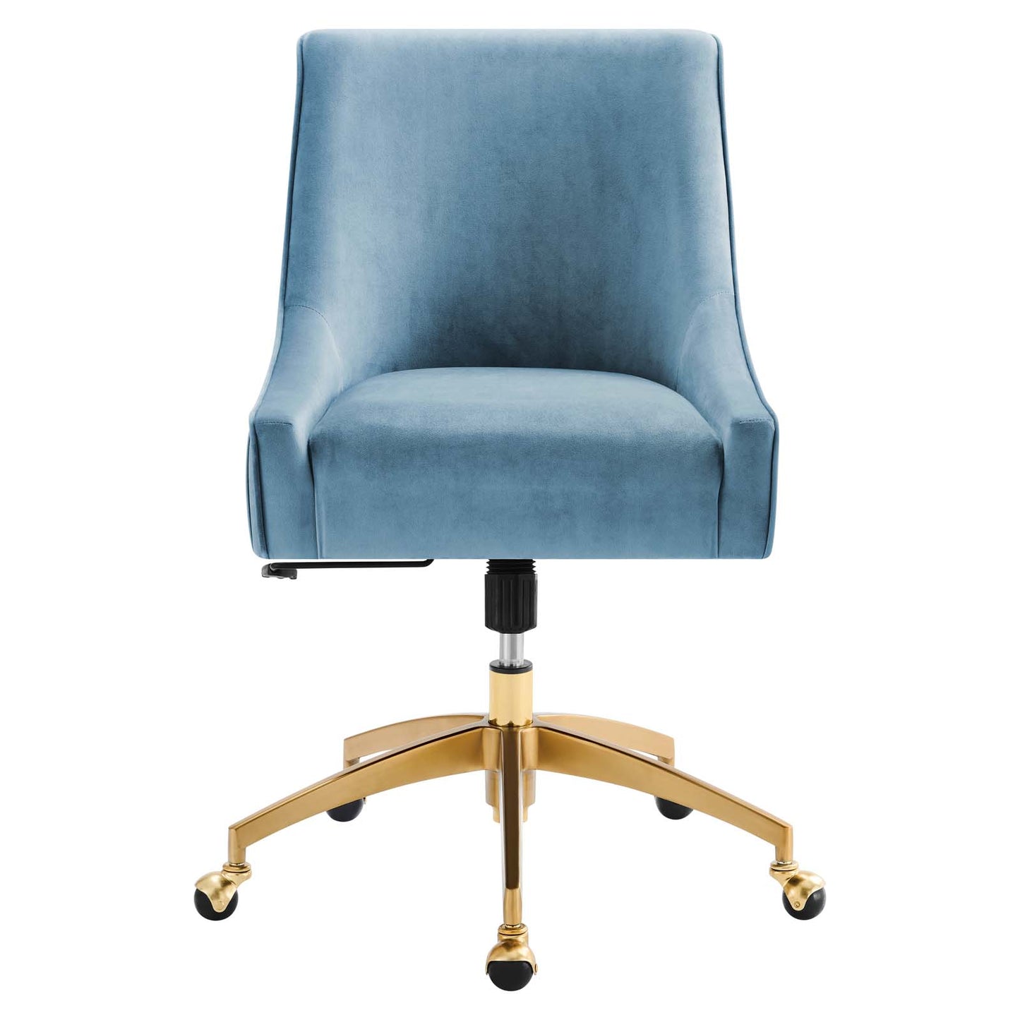 Discern Performance Velvet Office Chair By Modway - EEI-5080-GRN | Dining Chairs |  Modishstore - 18