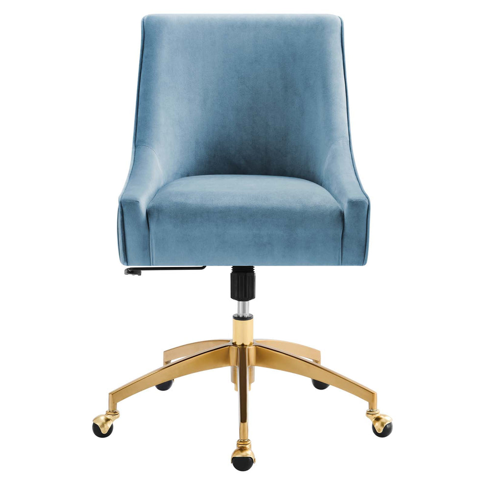 Discern Performance Velvet Office Chair By Modway - EEI-5080 | Dining Chairs | Modishstore - 18