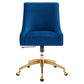 Discern Performance Velvet Office Chair By Modway - EEI-5080-GRN | Dining Chairs |  Modishstore - 25
