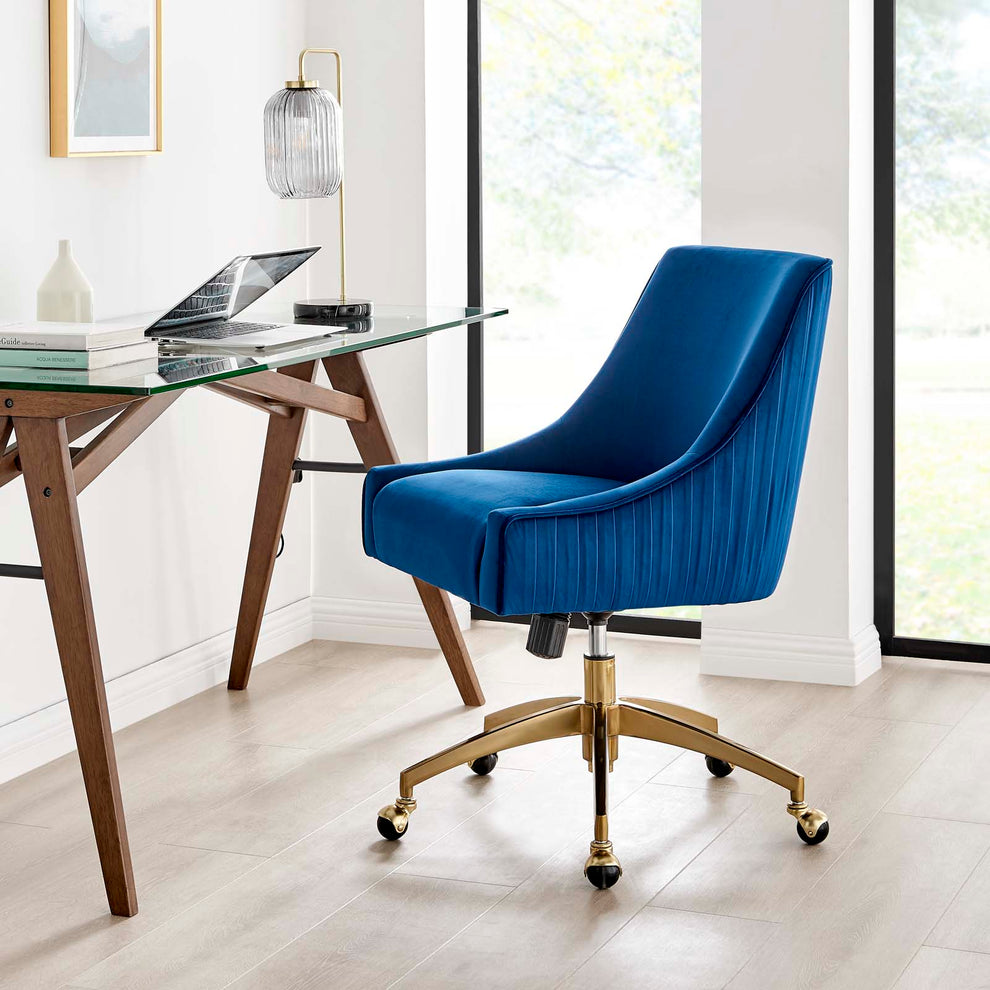 Discern Performance Velvet Office Chair By Modway - EEI-5080 | Dining Chairs | Modishstore - 26