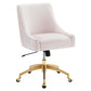 Discern Performance Velvet Office Chair By Modway - EEI-5080-GRN | Dining Chairs |  Modishstore - 29