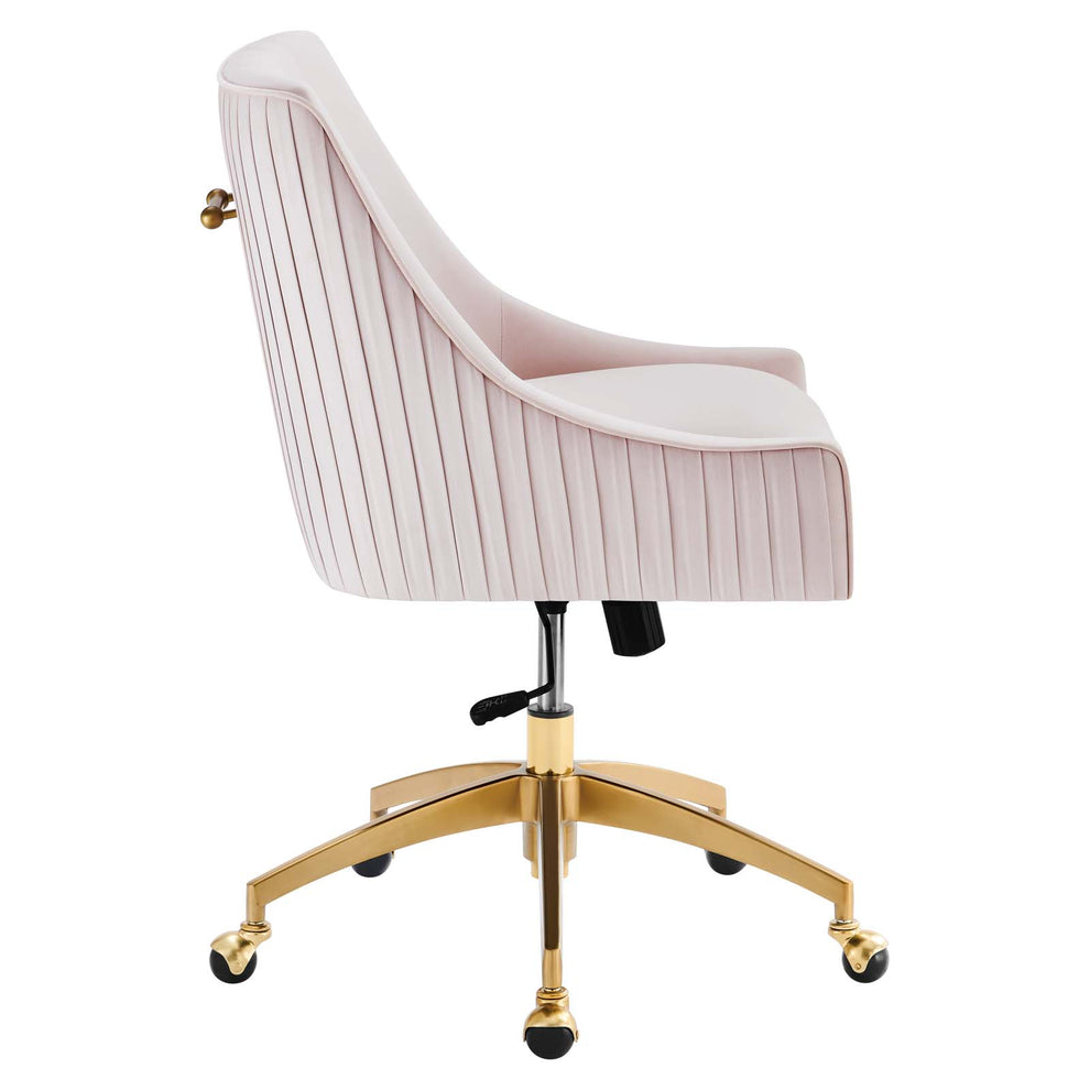 Discern Performance Velvet Office Chair By Modway - EEI-5080 | Dining Chairs | Modishstore - 30