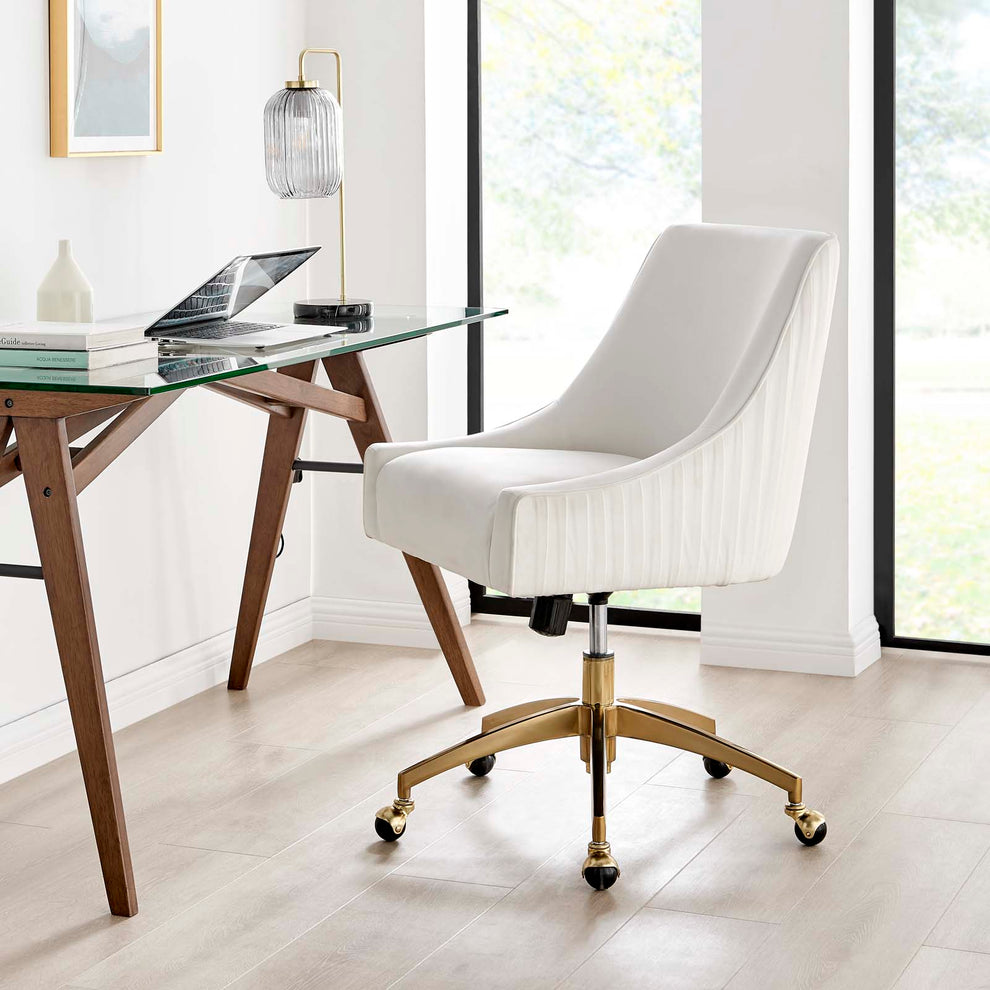 Discern Performance Velvet Office Chair By Modway - EEI-5080 | Dining Chairs | Modishstore - 40