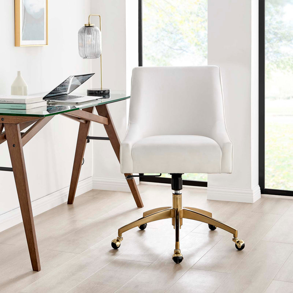Discern Performance Velvet Office Chair By Modway - EEI-5080 | Dining Chairs | Modishstore - 42
