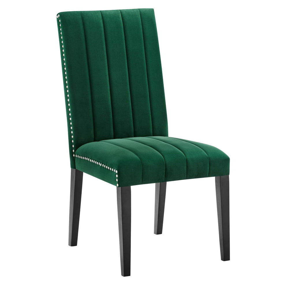 Catalyst Performance Velvet Dining Side Chairs - Set of 2 By Modway - EEI-5081 | Dining Chairs | Modishstore - 2