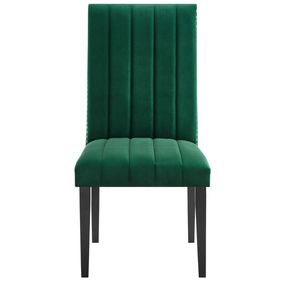 Catalyst Performance Velvet Dining Side Chairs - Set of 2 By Modway - EEI-5081 | Dining Chairs | Modishstore - 6