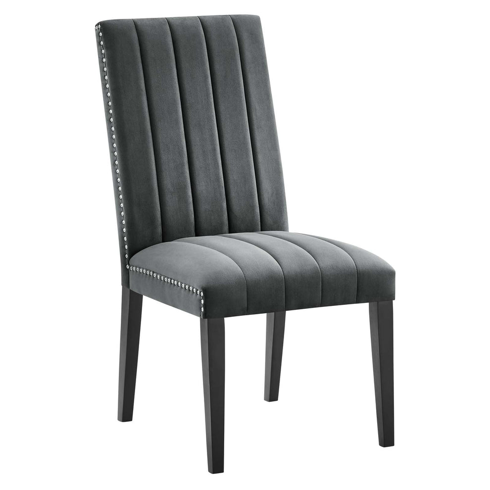 Catalyst Performance Velvet Dining Side Chairs - Set of 2 By Modway - EEI-5081 | Dining Chairs | Modishstore - 10