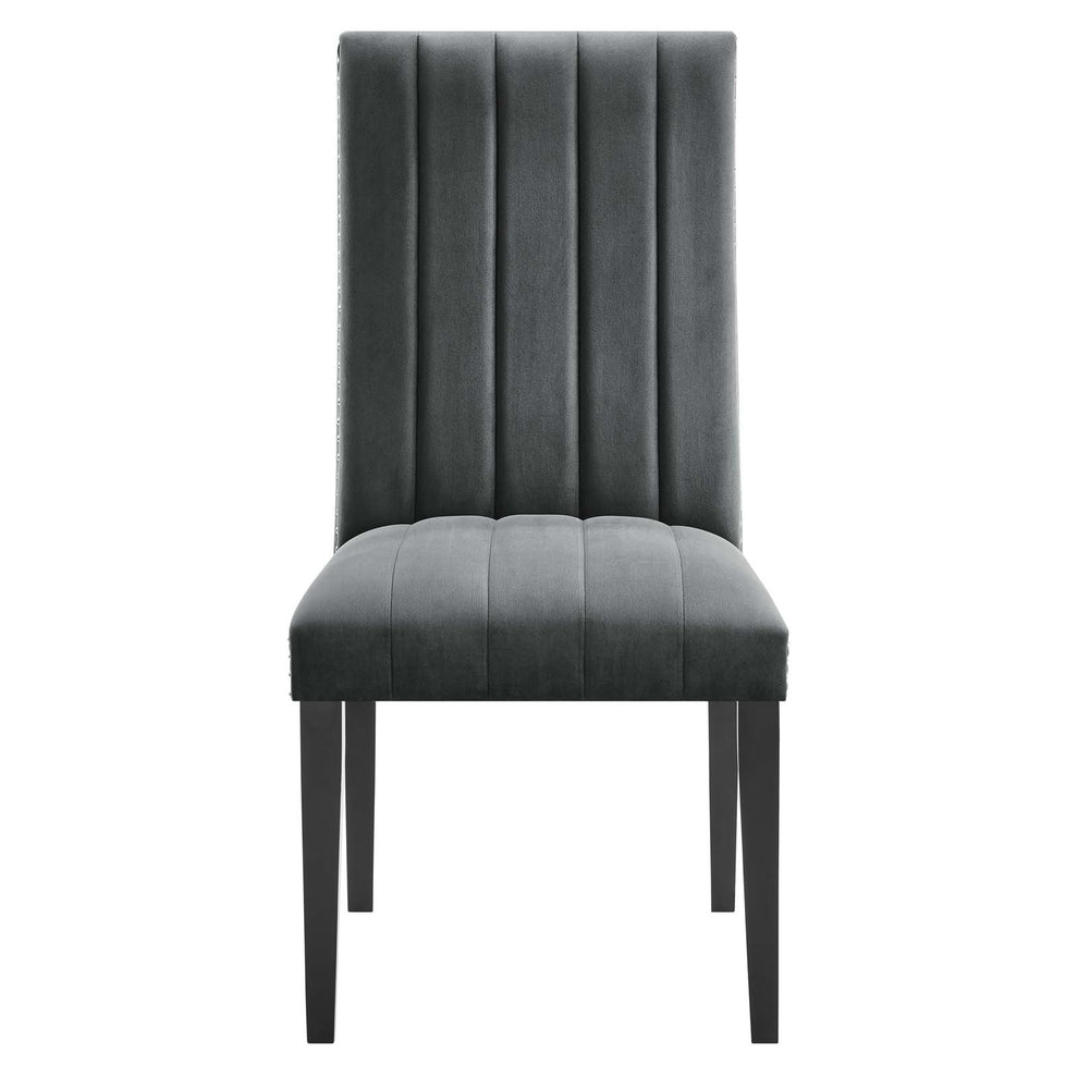 Catalyst Performance Velvet Dining Side Chairs - Set of 2 By Modway - EEI-5081 | Dining Chairs | Modishstore - 14