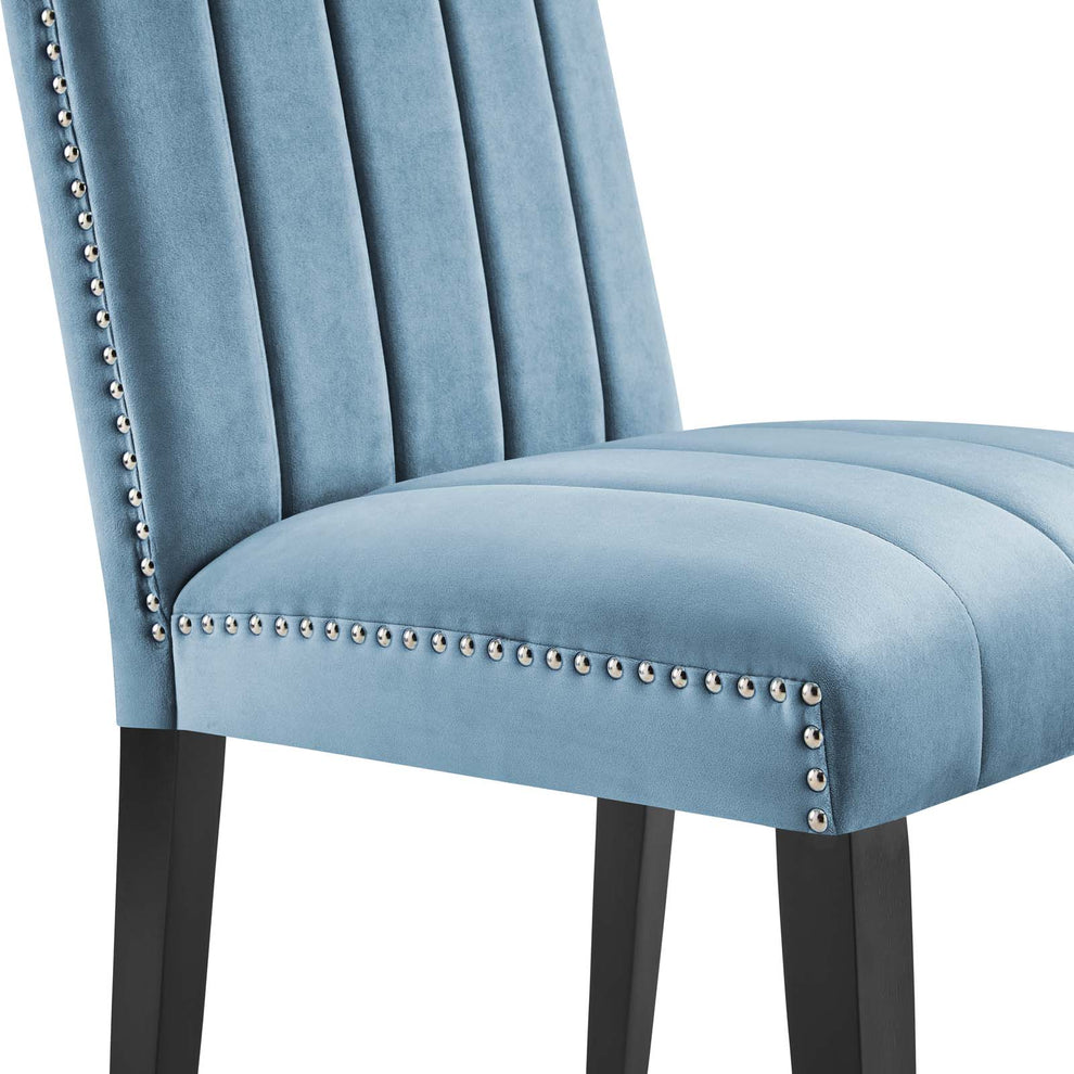 Catalyst Performance Velvet Dining Side Chairs - Set of 2 By Modway - EEI-5081 | Dining Chairs | Modishstore - 21