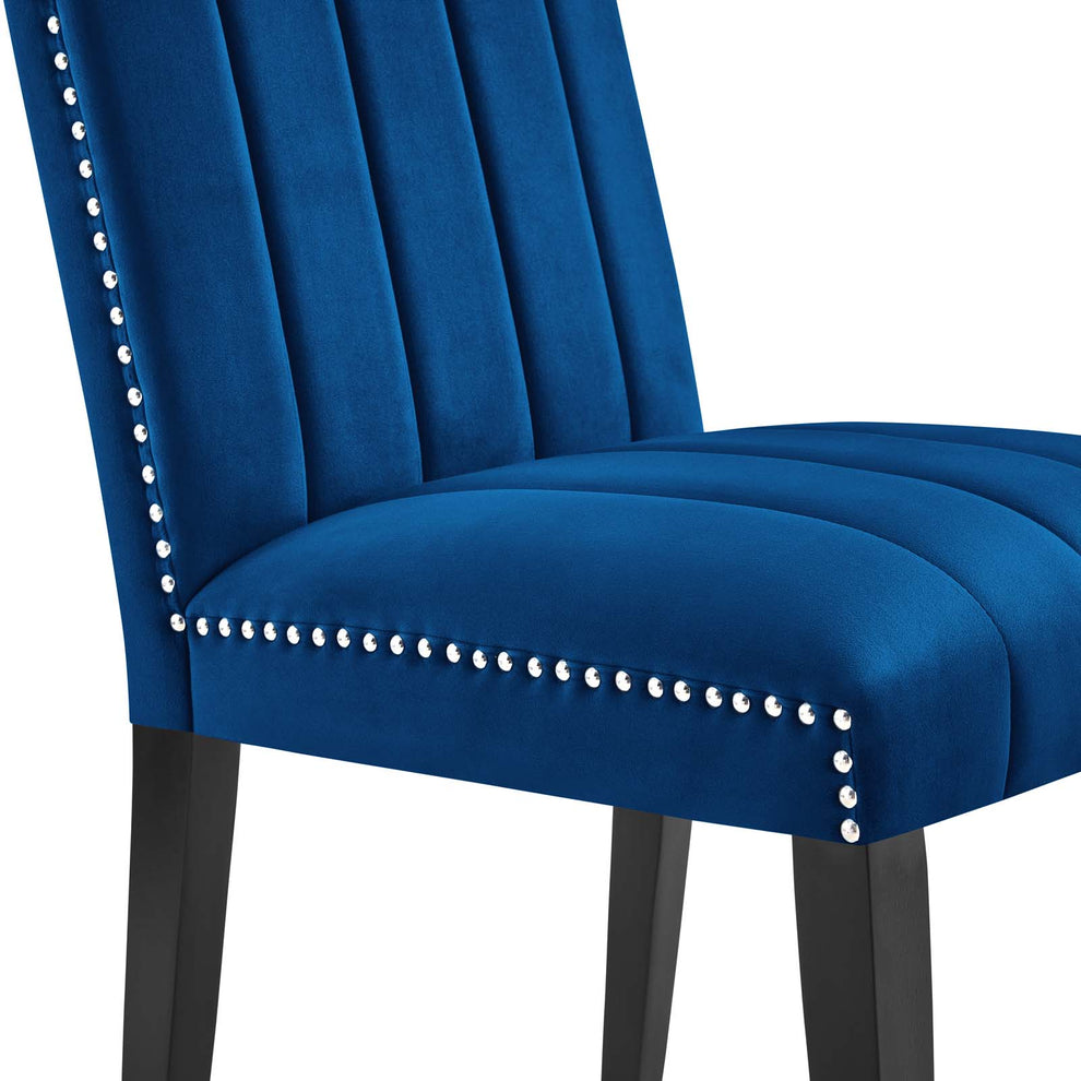 Catalyst Performance Velvet Dining Side Chairs - Set of 2 By Modway - EEI-5081 | Dining Chairs | Modishstore - 29