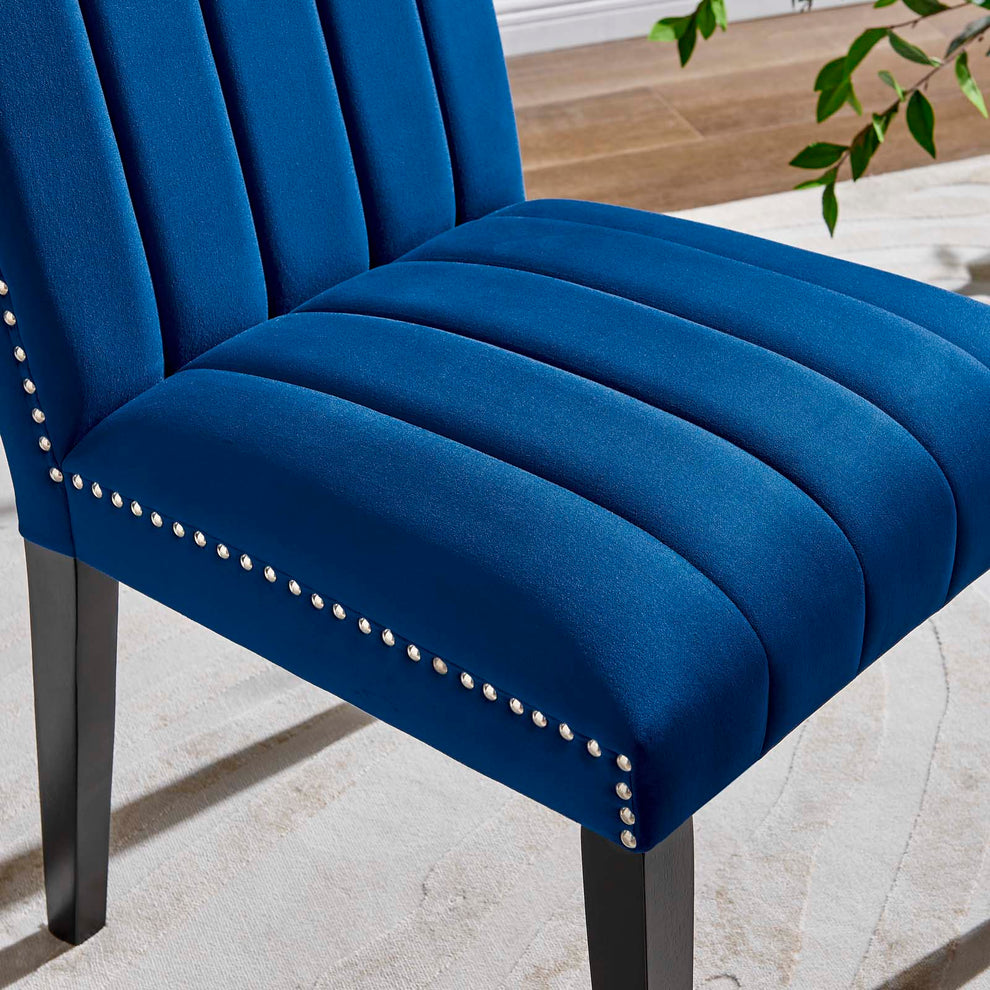 Catalyst Performance Velvet Dining Side Chairs - Set of 2 By Modway - EEI-5081 | Dining Chairs | Modishstore - 31