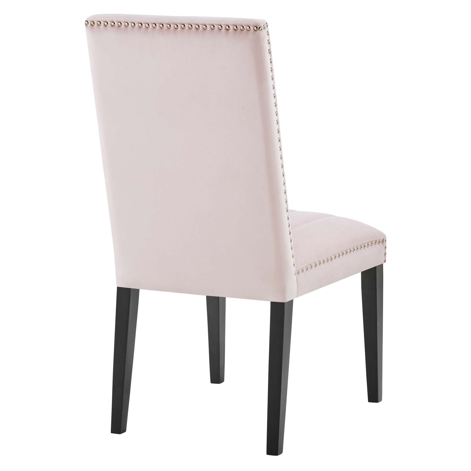 Catalyst Performance Velvet Dining Side Chairs - Set Of 2 By Modway - EEI-5081-GRN | Dining Chairs |  Modishstore - 36