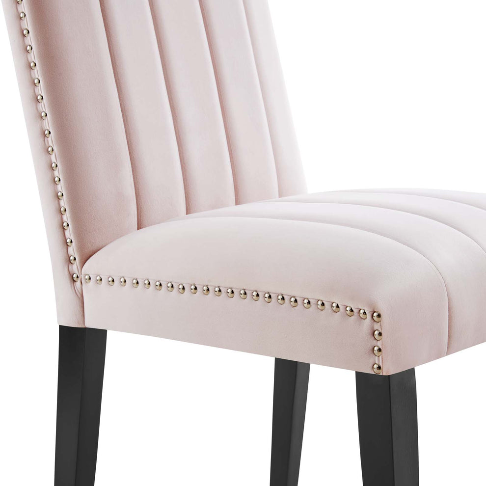 Catalyst Performance Velvet Dining Side Chairs - Set of 2 By Modway - EEI-5081 | Dining Chairs | Modishstore - 37