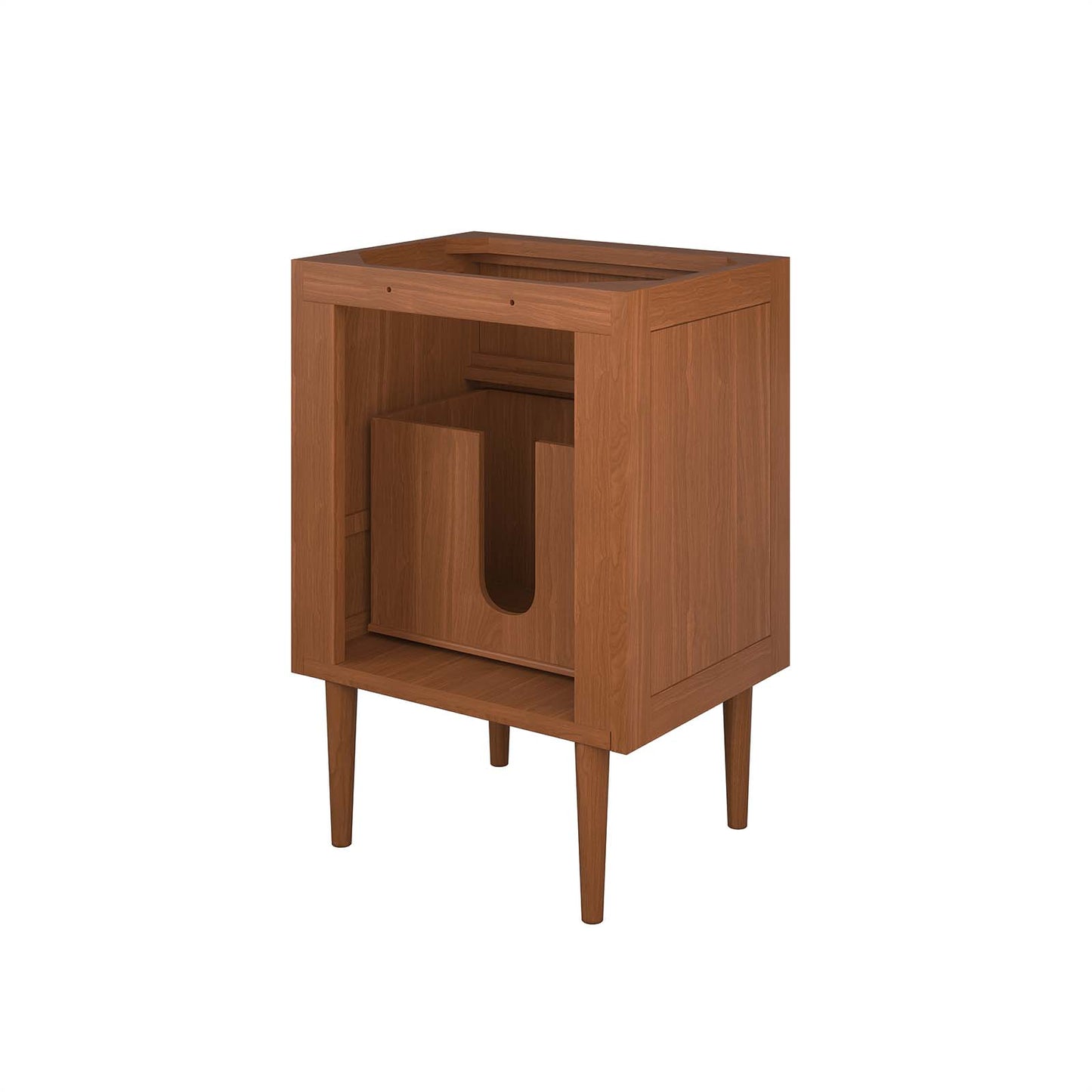 Cassia 24" Teak Wood Bathroom Vanity Cabinet (Sink Basin Not Included) By Modway - EEI-5082 | Bathroom Accessories | Modishstore - 7