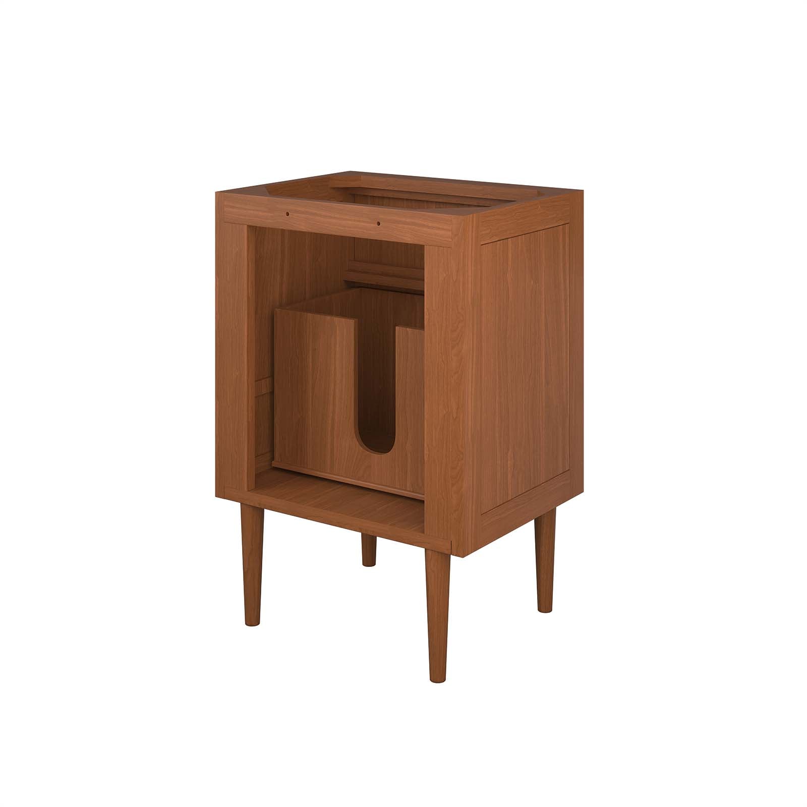 Cassia 24" Teak Wood Bathroom Vanity Cabinet (Sink Basin Not Included) By Modway - EEI-5082 | Bathroom Accessories | Modishstore - 7