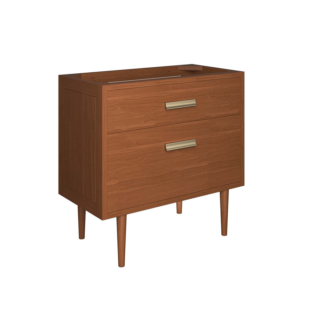 Cassia 36" Teak Wood Bathroom Vanity Cabinet (Sink Basin Not Included) By Modway - EEI-5083 | Bathroom Accessories | Modishstore - 2