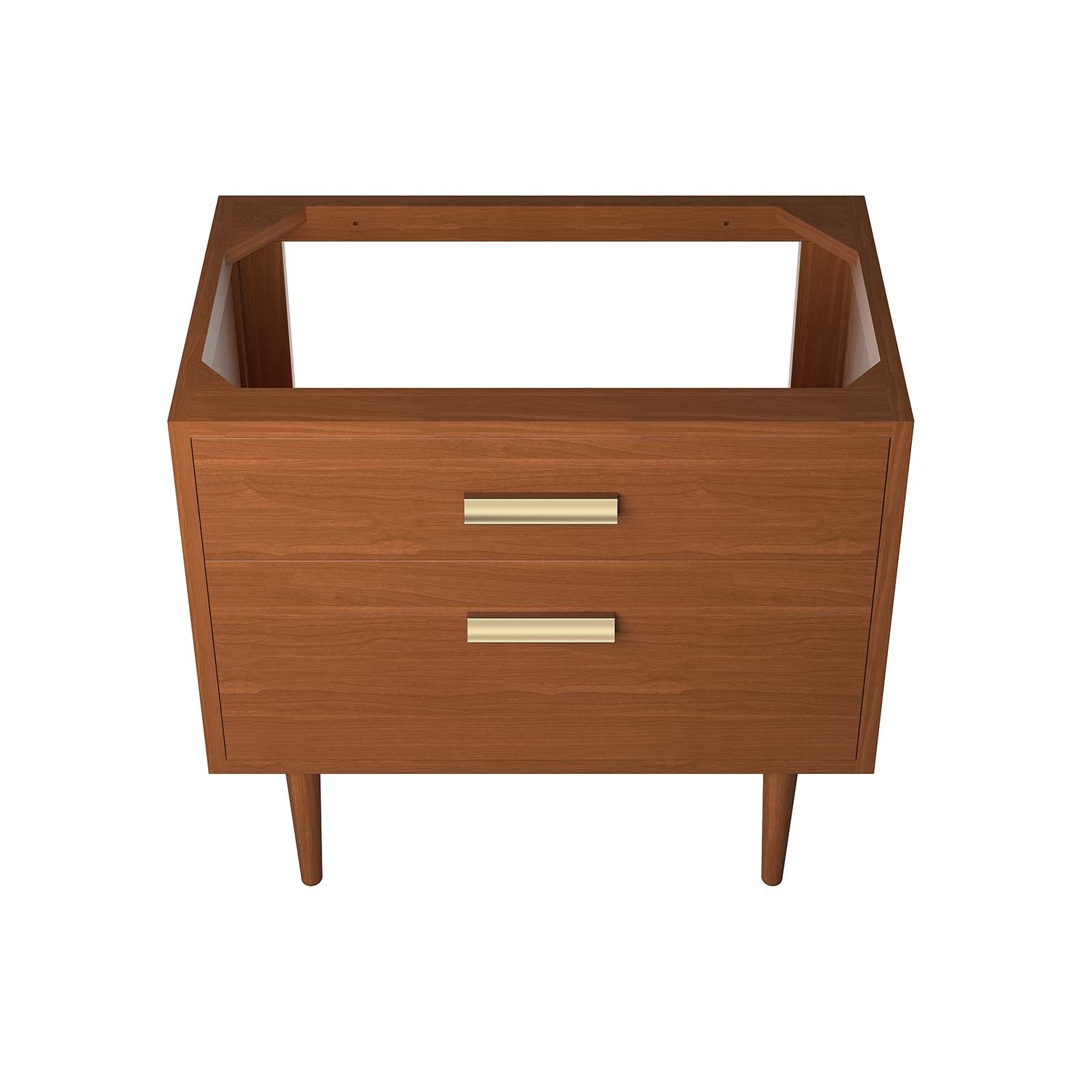 Cassia 36" Teak Wood Bathroom Vanity Cabinet (Sink Basin Not Included) By Modway - EEI-5083 | Bathroom Accessories | Modishstore - 6