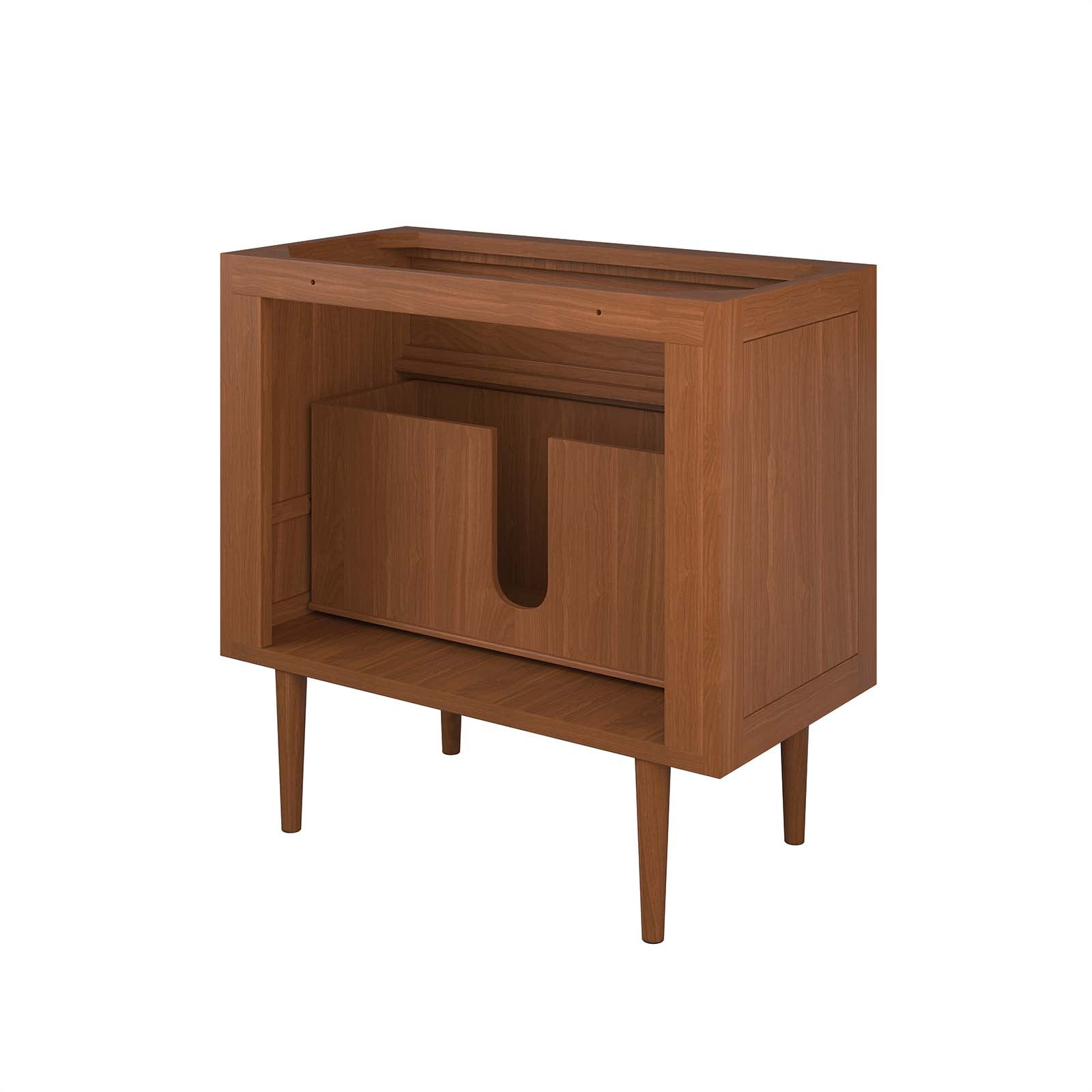 Cassia 36" Teak Wood Bathroom Vanity Cabinet (Sink Basin Not Included) By Modway - EEI-5083 | Bathroom Accessories | Modishstore - 7