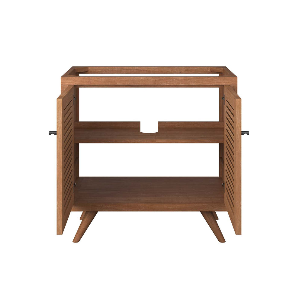 Birdie 36" Teak Wood Bathroom Vanity Cabinet (Sink Basin Not Included) By Modway - EEI-5087 | Bathroom Accessories | Modishstore - 6